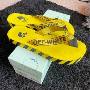 OFF-WHITE Platform Flip Flops